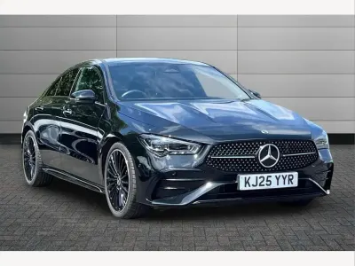 Used Mercedes CLA200 AMG Line Premium Plus 161 HP (118 kW) 2025 Black Coupe