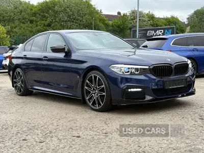 Begagnad BMW 530e M Sport 2018 Blå Sedan