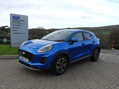Usado Ford Puma Titanium 125 HP (91 kW) 2024 Azul SUV