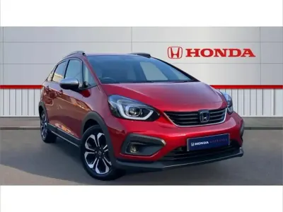 Used Honda Jazz Hybrid 109 HP (80 kW) 2021 Red Hatchback