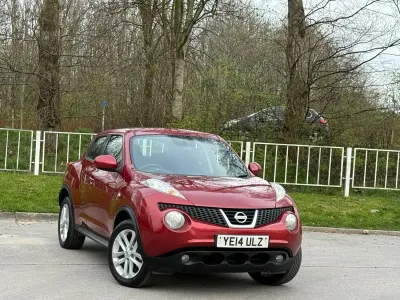 Używany Nissan Juke Acenta 2014 Czerwony SUV