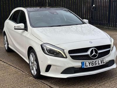 Used Mercedes A200 Premium Plus 136 HP (100 kW) 2016 White Hatchback