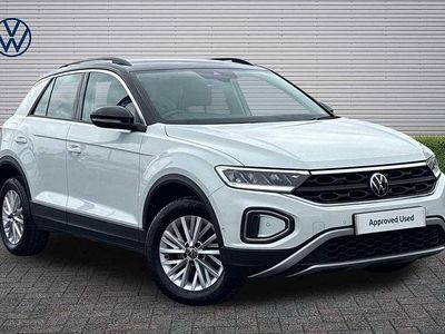 Used VW T-Roc Life 110 HP (80 kW) 2023 White SUV
