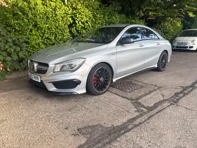 Used Mercedes CLA45 AMG AMG 2013 Silver Coupe