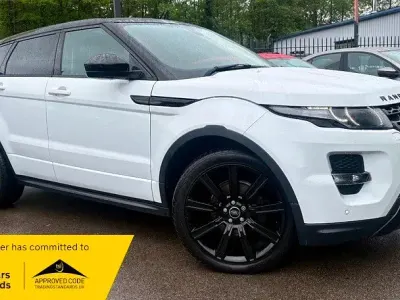 Used Land Rover Range Rover evoque Dynamic 150 HP (110 kW) 2013 White SUV