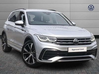Used VW Tiguan R-line 150 HP (110 kW) 2021 Silver SUV