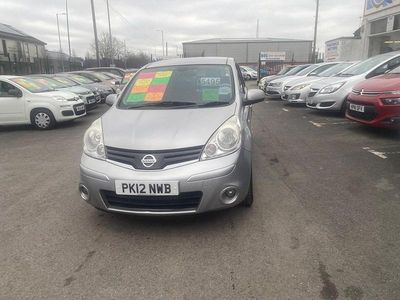 Begagnad Nissan Note Acenta 110 HK (80 kW) 2012 Silver Halvkombi