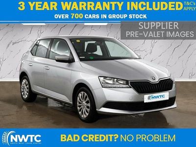 Used Skoda Fabia 75 HP (55 kW) 2019 Silver Hatchback