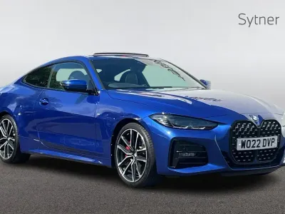 Used BMW 420 M Sport 181 HP (133 kW) 2022 Blue Coupe