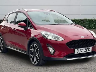 Używany Ford Fiesta Active X 125 KM (91 kW) 2021 Czerwony Hatchback
