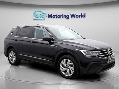Black Used 2022 VW Tiguan Allspace S SUV | £19,900 (Fair price)