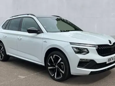 Used Skoda Kamiq Monte Carlo 150 HP (110 kW) 2024 White SUV