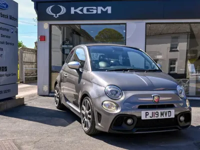 Used Abarth 595 Turismo 165 HP (121 kW) 2019 Grey Cabriolet