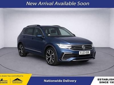 Used VW Tiguan R-line 150 HP (110 kW) 2023 Blue SUV
