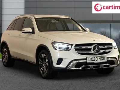 Begagnad Mercedes GLC220 194 HK (142 kW) 2020 Vit SUV