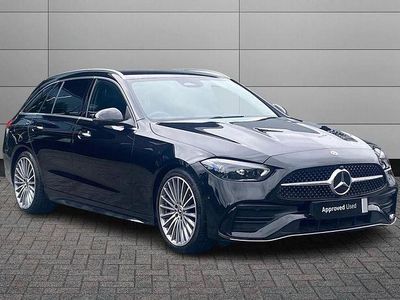 Begagnad Mercedes C300e AMG Line Premium 255 HK (187 kW) 2024 Svart Kombi