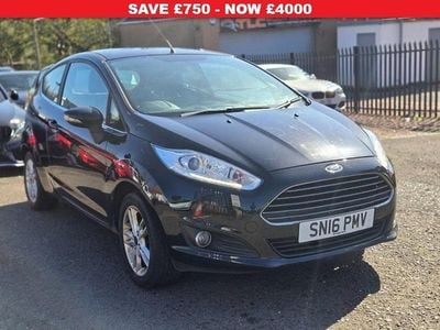 Used Ford Fiesta Zetec 2016 Black Hatchback