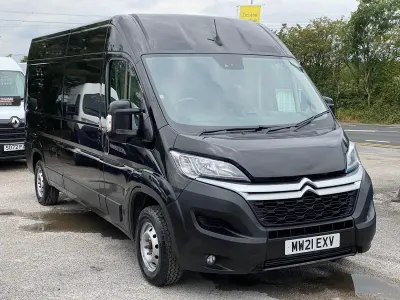 Used Citroën Relay 140 HP (102 kW) 2021 Black Van