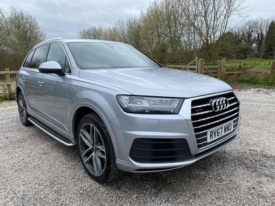Used Audi Q7 S-Line 2017 Silver SUV