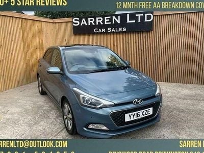 Used Hyundai i20 Premium SE 100 HP (73 kW) 2016 Blue Hatchback