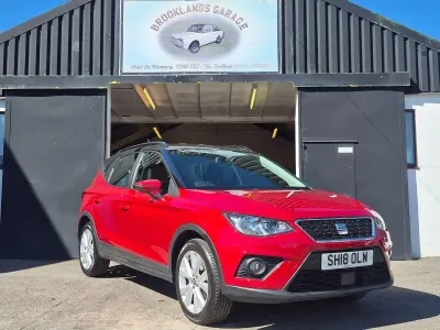 Used Seat Arona SE Technology 95 HP (69 kW) 2018 Red SUV