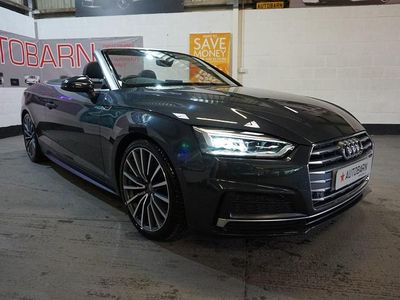 Used Audi A5 Cabriolet S-Line 190 HP (139 kW) 2019 Grey Cabriolet
