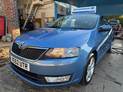 Blue Used 2013 Skoda Rapid Elegance Hatchback | £3,495 (A bit pricey)