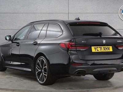 Used BMW 520 M Sport 190 HP (139 kW) 2021 Black Estate