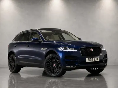 Used Jaguar F-Pace Portfolio 180 HP (132 kW) 2017 Blue SUV