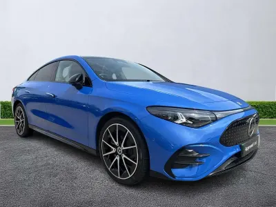Used Mercedes CLA 250+ AMG line 200 kW (272 HP) 2026 Blue Sedan