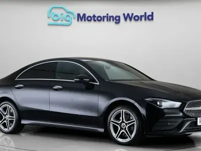 Used Mercedes CLA250e AMG Line Premium 218 HP (160 kW) 2022 Black Coupe