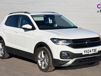 Used VW T-Cross SEL 110 HP (80 kW) 2024 White SUV
