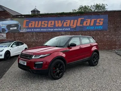 Used Land Rover Range Rover evoque SE 150 HP (110 kW) 2017 Red Estate