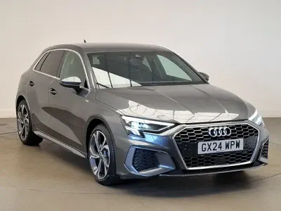 Used Audi A3 S-Line 110 HP (80 kW) 2024 Grey Hatchback