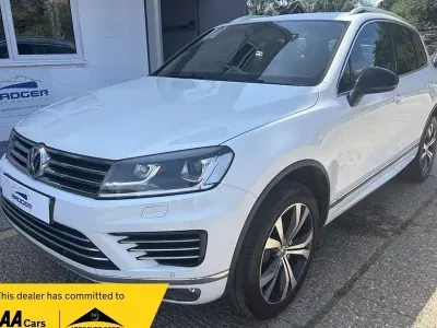 Used VW Touareg R-line 262 HP (192 kW) 2015 White SUV