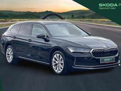 Used Skoda Superb SE L 150 HP (110 kW) 2025 Midnight black metallic Estate