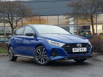 Used Hyundai i20 N Line 120 HP (88 kW) 2022 Blue Hatchback