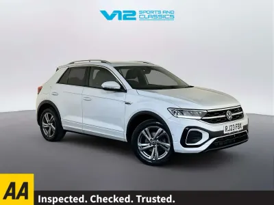 Used VW T-Roc R-line 150 HP (110 kW) 2023 White SUV