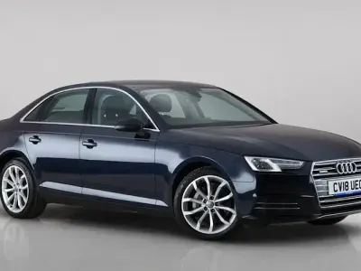 Used Audi A4 Sport 190 HP (139 kW) 2018 Blue Sedan