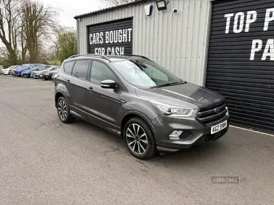 Used Ford Kuga ST-Line 120 HP (88 kW) 2018 Grey SUV