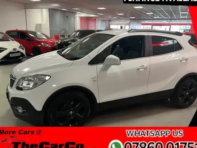 Used Vauxhall Mokka S 115 HP (84 kW) 2014 White SUV