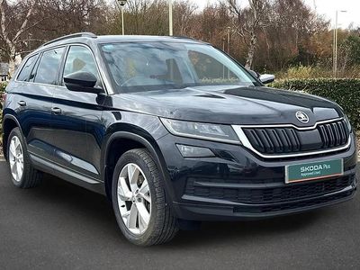 Used Skoda Kodiaq SE L 187 HP (137 kW) 2018 Black magic pearlescent SUV