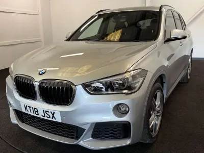 Begagnad BMW X1 M Sport 190 HK (139 kW) 2018 Silver SUV