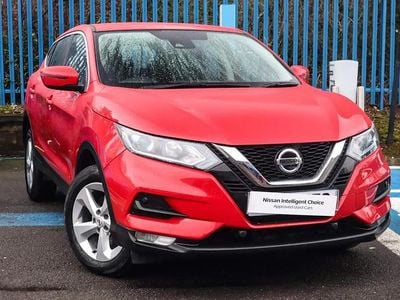 Used Nissan Qashqai Acenta Premium 138 HP (101 kW) 2020 Red SUV