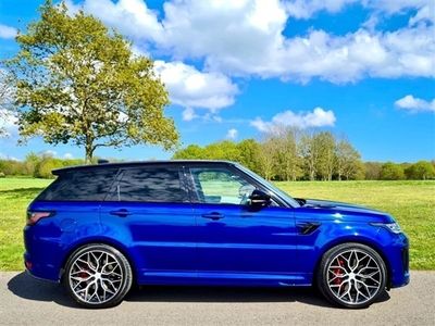 used Land Rover Range Rover Sport 5.0 P575 V8 GPF SVR SUV 5dr Petrol Auto 4WD Euro 6 (s/s) (575 ps)