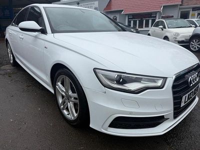 Used Audi A6 S-Line 2013 White Sedan