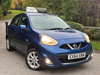 Blue Used 2014 Nissan Micra Acenta Hatchback | £3,489 (Fair price)