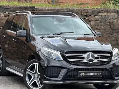 Used Mercedes GLE350 AMG line 258 HP (189 kW) 2016 Black SUV