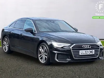 Used Audi A6 S-Line 204 HP (150 kW) 2021 Black Sedan