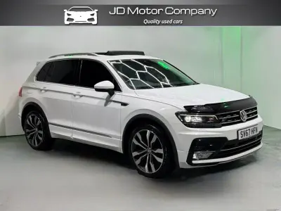 Used VW Tiguan R-line 150 HP (110 kW) 2017 White SUV